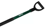 Szpadel ostry, metalowy trzonek, plastikowy uchwyt 15G010-1
