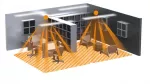 Czujnik obecności Steinel IR Quattro Slim KNX V3.1 czarny