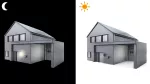 Czujnik zmierzchowy Steinel NightMatIQ PLUS max.1000W IP54 230V biały