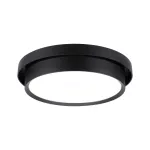 Plafoniera MALIK LED DIM 13.5W 280mm 850lm 2700K IP20 230V czarny matowy / tworzywo sztuczne