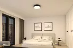 Plafoniera JARON LED DIM 26.5W 410mm 1900lm 2700K 230V czarny matowy / metal