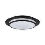 Plafoniera EGRON LED 3-STEP DIM 16W 360mm 750lm 2700K 230V czarny matowy / metal