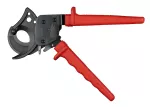 Nożyce zapadkowe do kabli miedzianych i aluminiowych 260 mm