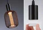 Lampa sufitowa RAVI E27 max.60W IP44 230V czarny matowy / metal