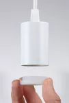 Lampa sufitowa RAVI E27 max.60W IP44 230V biały matowy / metal