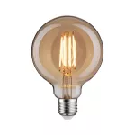 Źródło światła LED 1879 G95 DIM 6W 470lm E27 1800K 230V złoty / szkło