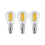 Źródło światła LED ECO LINE G45 3X2.5W 525lm E14 3000K 230V przezroczysty / szkło