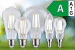 Źródło światła LED AGL 60 2.5W 525lm E27 3000K 230V przezroczysty / szkło