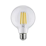 Źródło światła LED ECO LINE G95 4W 840lm E27 3000K 230V przezroczysty / szkło