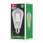 Źródło światła LED ST64 4W 840lm E27 3000K 230V przezroczysty / szkło