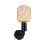 Kinkiet ścienny RAVI E27 max.60W IP44 230V czarny matowy / metal