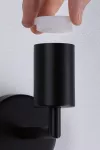 Kinkiet ścienny RAVI E27 max.60W IP44 230V czarny matowy / metal