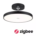 Oprawa sufitowa HILDOR LED SH ZIGBEE 3.0 DIM 26.5W 400mm 2100lm 2700K 230V czarny matowy/ metal