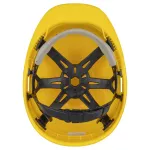 Kask ochronny Wolfcraft - żółty