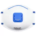 Maska ochronna z zaworem Wolfcraft - FFP2 V [15 szt.]