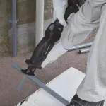 Przegubowa piła szablasta lisica 18V Panasonic EY47A1LJ2G - w zestawie ładowarka i 2 x aku 18 V / 5,0 Ah