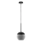 Lara 1P E27, lampa wisząca, max. 60W, czarna