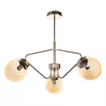 Bulat 3P E14, lampa wisząca, max. 3x40W, złota