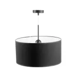 Rollo 1P E27, lampa wisząca, max. 60W, czarna