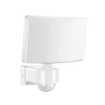 TOS LED 30W naświetlacz ogrodowy z PIR, 2200lm, IP65, 4000K, PC, biały
