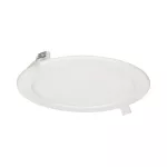 EURUS LED 18W, oprawa downlight, podtynkowa, okrągła, 1600lm, 4000K, biała, wbudowany zasilacz LED
