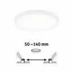 PAULMANN Plafoniera VariFit AREO LED 13W 1200lm 4000K okrągła 175mm IP44 230V biały matowy / tworzywo sztuczne