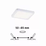PAULMANN Plafoniera VariFit AREO LED 6.5W 500lm 4000K 118x118mm IP44 230V biały matowy / tworzywo sztuczne