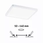 PAULMANN Plafoniera VariFit AREO LED 13W 1200lm 4000K 175x175mm IP44 230V biały matowy / tworzywo sztuczne