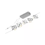PAULMANN System linkowy zestaw Cardan max5x10W GU5,3 Chrom mat/Chrom 12V DC 60VA twszt/metal
