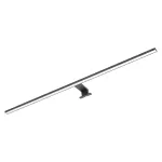 NORTES LED 18W, lampa nad lustro, 1600lm, 4000K, dł. 100 cm, aluminium, czarna