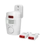 Mini alarm bezprzewodowy z wbudowaną syreną sterowany pilotem, 6m, bateryjny