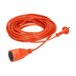 Przedłużacz ogrodowy pomarańczowy zalewany, 1x2P+Z 20m, OMY 2x1mm2, 230VAC/10A , PRODUKT POLSKI