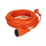 Przedłużacz ogrodowy pomarańczowy zalewany, 1x2P+Z 40m, OMY 2x1mm2, 230VAC/10A , PRODUKT POLSKI