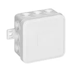 Puszka n/t CLICK IP54 12 przepustów kablowych 75x75x41mm biały