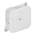 Puszka n/t ECO IP44 400V 4 dławnice gumowe 85x85x35mm biały