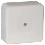 Puszka n/t PRO IP55 400V 12 przepustów gumowych 85x85x37mm biały 60 szt.
