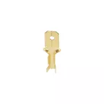 Wsuwka nieizolowana, przekrój maksymalny 2,5mm2, szerokość:6,3mm, Blister 10 szt.
