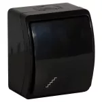Łącznik schodowy n/t AQUATIC IP44 czarny, 10 szt.