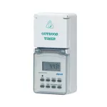 Elektroniczny programator czasowy,Schuko,IP44