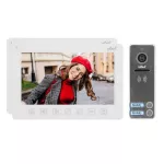 NOVEO MULTI2, zestaw wideodomofonowy 2-rodzinny, bezsłuchawkowy, kolor, LCD 7
