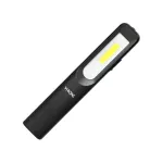 Latarka warsztatowa LED 3W 200lm + 50lm, 1200mAh, 3 tryby 100%, 50%, dioda frontowa, magnes, klips