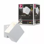 PAULMANN Oprawa elewacyjna CYBO LED 2x3W 2700K 355lm IP65 100x100mm 230V biały / aluminium