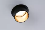 PAULMANN Oprawa do wbudowania GIL COIN LED 3-STEP DIM zestaw 3x6W 470lm 2700K IP44 230V czarny matowy/ złoty