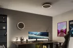 Plafoniera SPACEGLOW ONE LED 3D DIM RGB rainbow 38W 3900lm 3000-6500K pilot 230V czarny matowy / metal