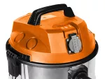 Odkurzacz przemysłowy 1400W, zbiornik 30l