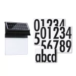 PAULMANN Oprawa elewacyjna NEDA LED solar czujnik ruchu zmierzchu 14lm 3000k IP4414lm czarna