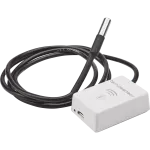 SIMON GO WMDC-031NxB-XX Czujnik temperatury od -55 do 125 stopni Celsjusza z roczną historią, natynkowy, sterowany smartfonem [Wi-Fi] - tempSensor; zasilany 5V USB C