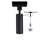 PAULMANN URail adapter do lampy wiszącej Czarny Mat 230V Metal/Tworzywo sztuczne