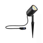 PAULMANN Reflektor ogrodowy Plug & Shine SHIRA LED SH Zigbee RGBW 6.5W 500lm IP65 24V antracyt