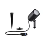 PAULMANN Reflektor ogrodowy Plug & Shine SHIRA LED SH Zigbee RGBW 6.5W 500lm IP65 24V antracyt
